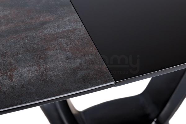 Стіл Nicolas Ottawa HT2510 (140/180 * 85) коричневий графіт кераміка, фото 2