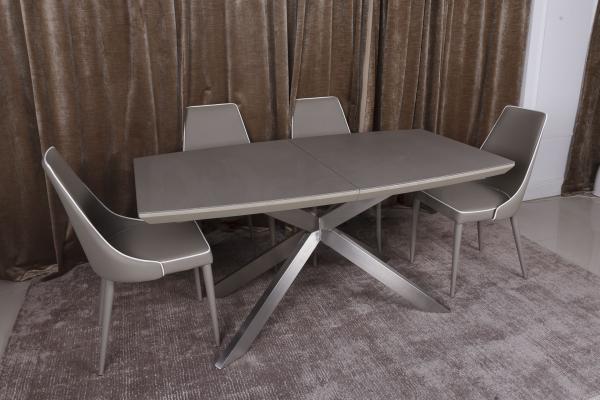 Стіл Nicolas Portland 160 мокко склокераміка, фото 1