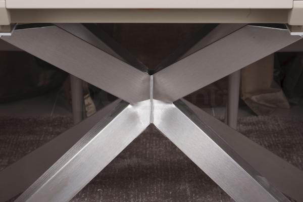 Стіл Nicolas Portland HT2395 160 мокко / баклажан склокераміка, фото 2