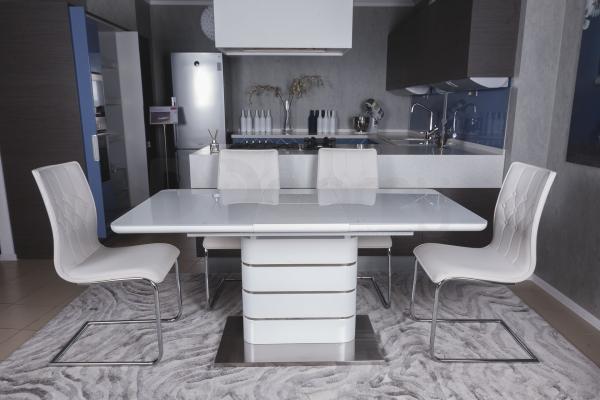 Стол Nicolas Richmond HT2088S (120/160*80) белый, фото 1