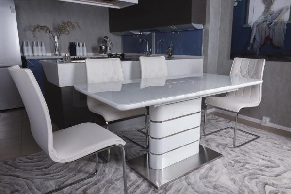 Стол Nicolas Richmond HT2088S (120/160*80) белый, фото 2