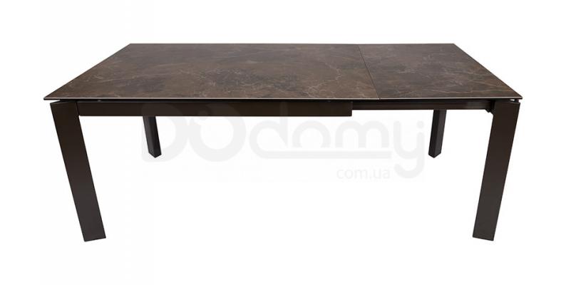 Стіл Nicolas Oslo 140 кераміка коричневий, фото 2