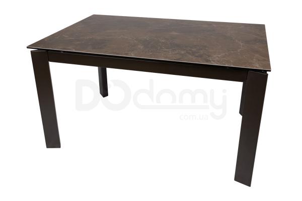 Стіл Nicolas Oslo 140 кераміка коричневий, фото 3
