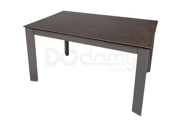 Стіл Nicolas Oslo 140 кераміка коричневий темний, фото 3