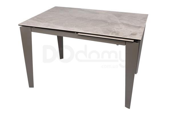 Стіл Nicolas Alta DF511T 120 кераміка сірий глянець, фото 3