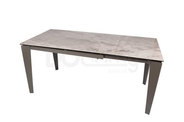 Стіл Nicolas Alta DF511T 120 кераміка сірий глянець, фото 4