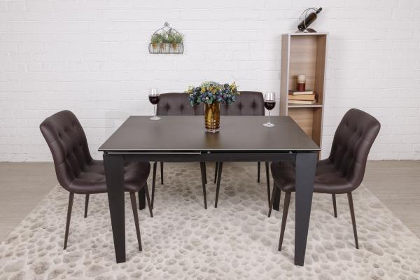 Стіл Nicolas Alta DF511T 120 кераміка коричневий, фото 3