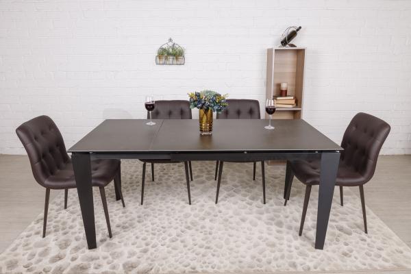 Стіл Nicolas Alta DF511T 120 кераміка коричневий, фото 4