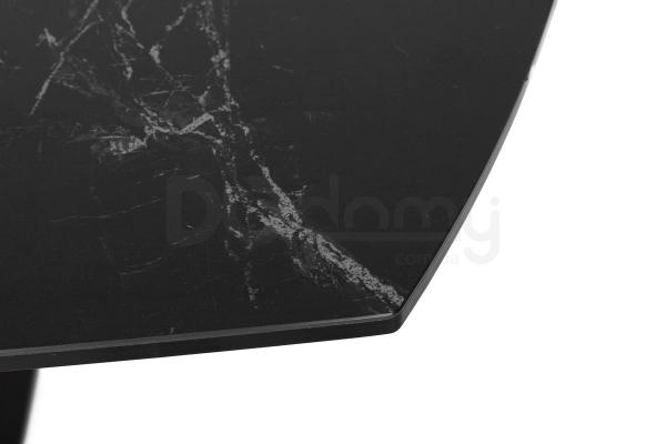 Стол Nicolas Calgary HT93005 (160/230*90) керамика черный мрамор, фото 3