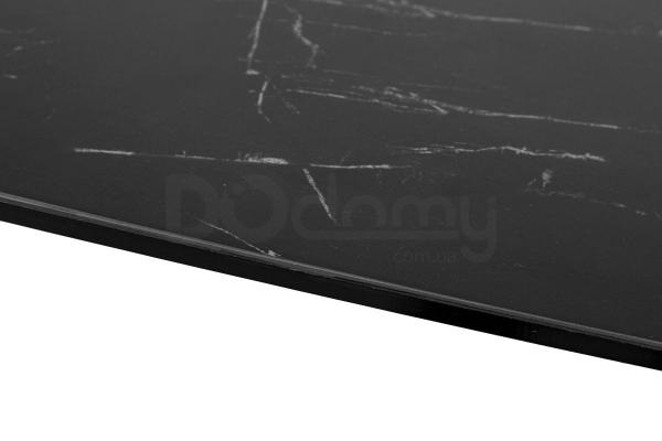 Стол Nicolas Calgary HT93005 (160/230*90) керамика черный мрамор, фото 4