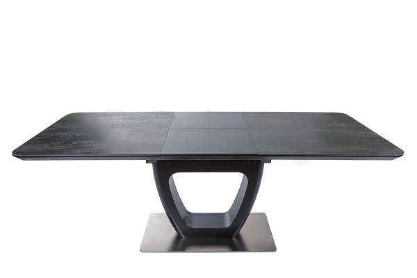 Стіл Nicolas Toronto HT2527 (120/160 * 80) кераміка коричневий графіт, фото 1