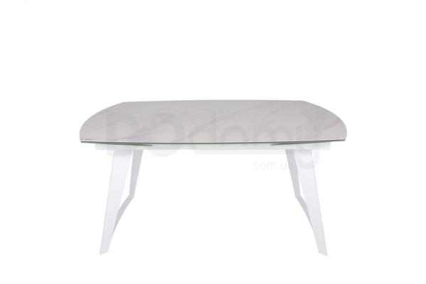 Стіл Nicolas Calgary HT93005 (160/230 * 90) кераміка білий, фото 1