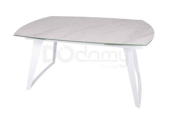 Стіл Nicolas Calgary HT93005 (160/230 * 90) кераміка білий, фото 3