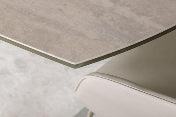 Стіл Nicolas Calgary HT93005 (160/230 * 90) кераміка бежевий, фото 3