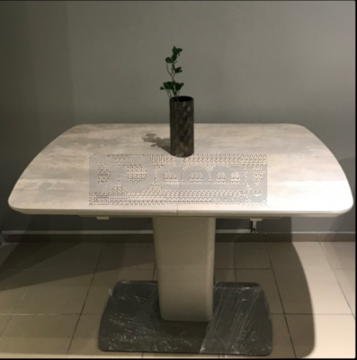 Стіл Nicolas Maryland HT81002 (120/160 * 80) бежева кераміка, фото 1