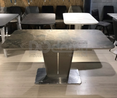 Стіл Nicolas Alabama HT2695 (120/160 * 80) кераміка коричневий, фото 1