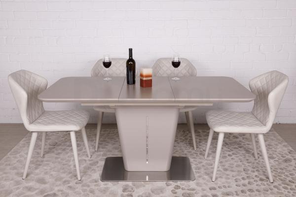 Стіл Nicolas Alabama HT2695 (120/160 * 80) кераміка мокко, фото 5