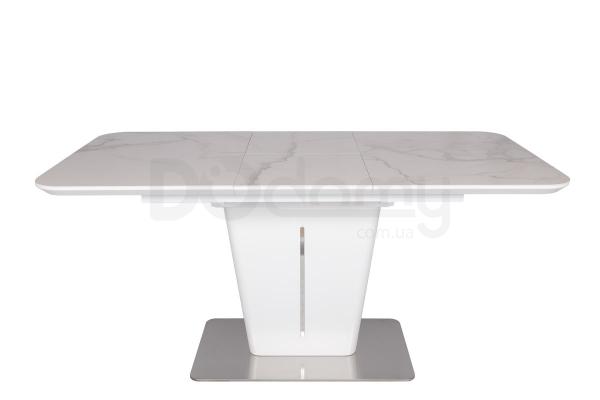 Стол Nicolas Alabama HT2695 (120/160*80) керамика белый, фото 1