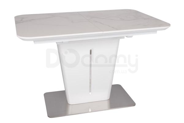 Стол Nicolas Alabama HT2695 (120/160*80) керамика белый, фото 3
