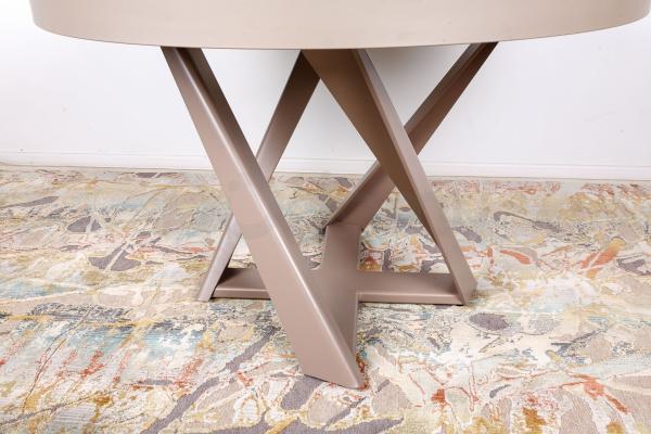 Стіл Nicolas EDINBURH 4710 (110/155 * 110 * 75) мокко, фото 2