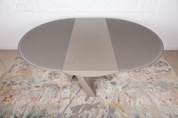 Стіл Nicolas EDINBURH 4710 (110/155 * 110 * 75) мокко, фото 3