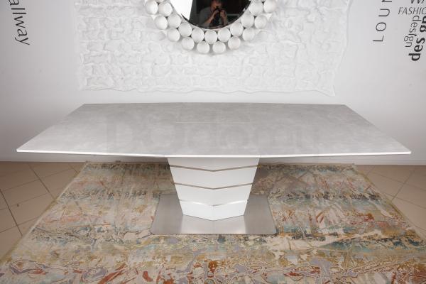 Стіл Nicolas Baltimore HT2535 (160/210 * 90) кераміка сіро / білий), фото 1