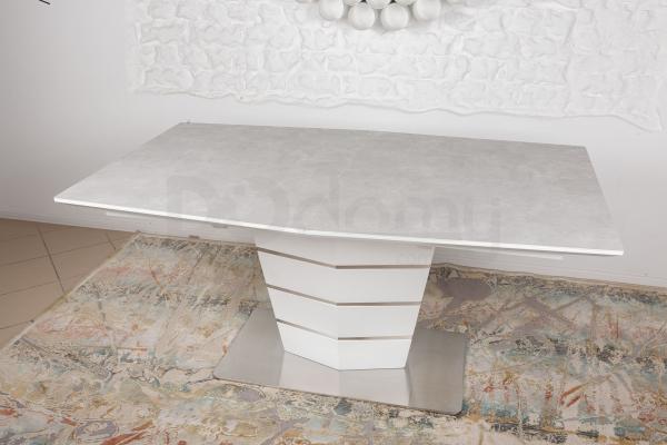 Стіл Nicolas Baltimore HT2535 (160/210 * 90) кераміка сіро / білий), фото 7