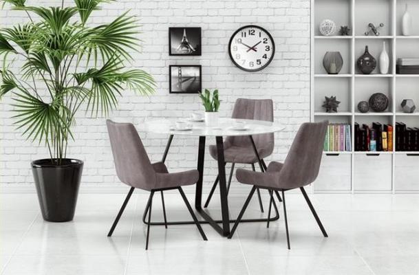 Стіл HALMAR LOOPER круглий, фото 1