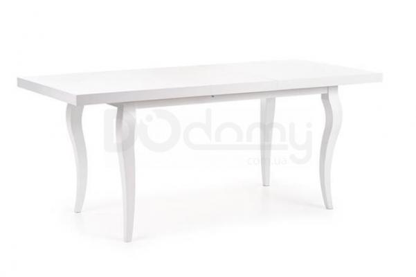 Стіл HALMAR MOZART розкладний білий, фото 3