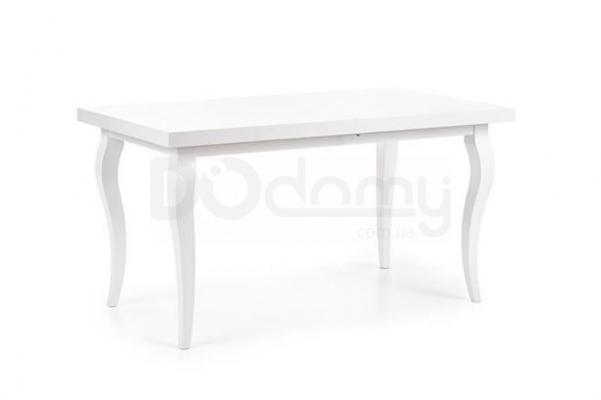Стіл HALMAR MOZART розкладний білий, фото 4