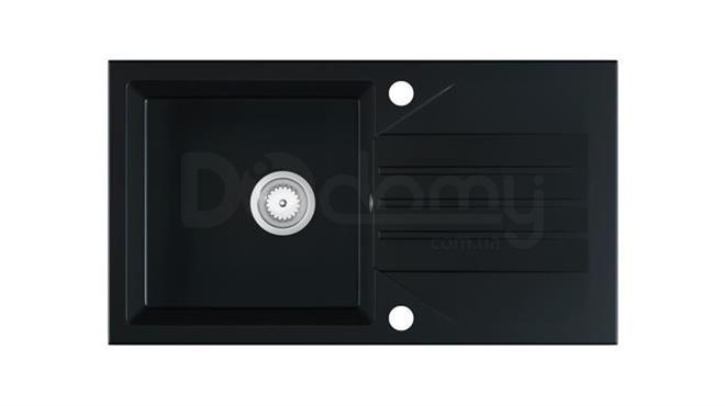 Мойка HALMAR EVINION гранит чёрная, фото 1
