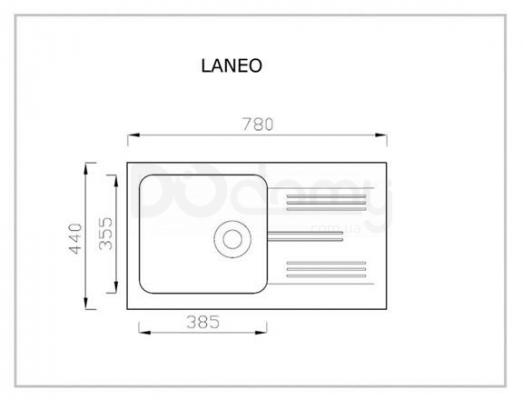 Мойка HALMAR LANEO гранит белая, фото 2