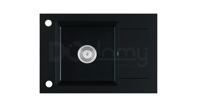 Мойка HALMAR STEMA гранит чёрная, фото 1