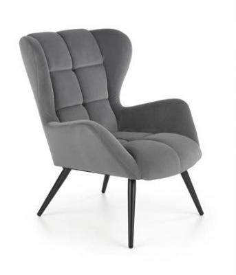 Кресло для отдыха HALMAR TYRION пепельный, фото 1