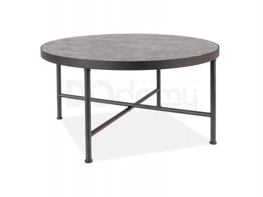 Журнальний столик SIGNAL Amulet Мармур/чорний, фото 1