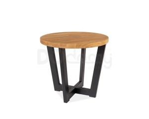 Журнальный столик Signal Cono C Дуб/Черный, фото 1