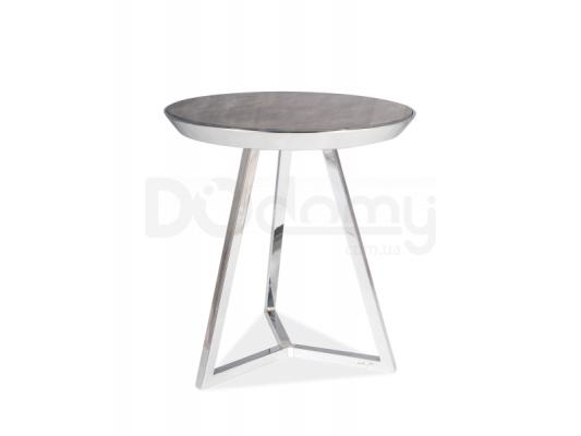 Журнальний столик SIGNAL Temida С Мармур/Хром, фото 1