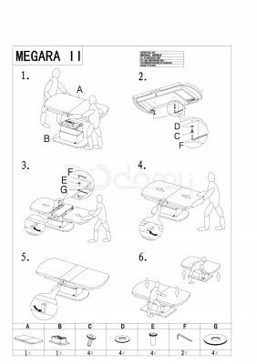 Кровать Signal Denver 160x200 Черный, фото 3