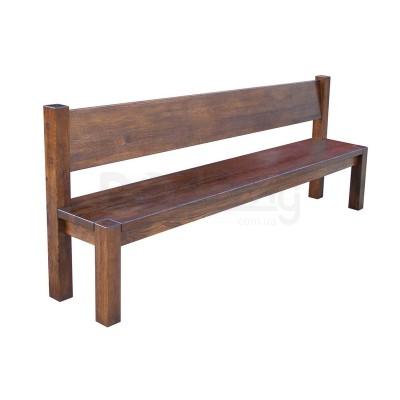 Лавочка Ларго со спинкой 45х180 M-Mebel, фото 1