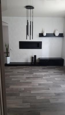 Тумба ТВ CAMA LIFE чорний матовий/чорний глянець, фото 2