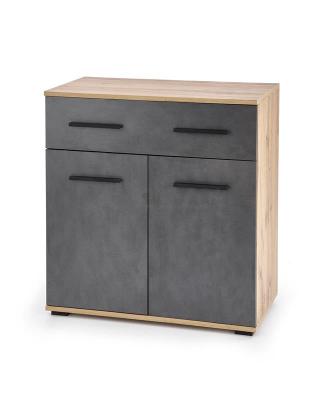 Комод HALMAR LIMA KM-1 Дуб Вотан/Серый, фото 2