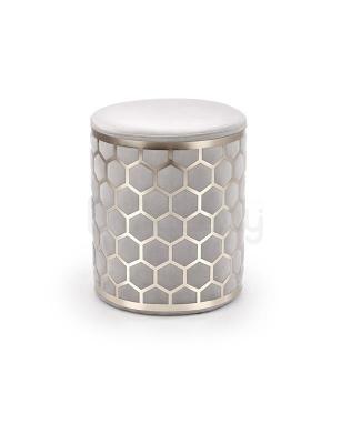 Пуф HALMAR AQUA Светло-серый, фото 1