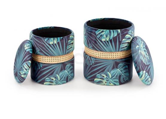 Набор двух пуфов HALMAR CONGO, фото 2