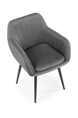 Крісло HALMAR K-429 Сірий, фото 2