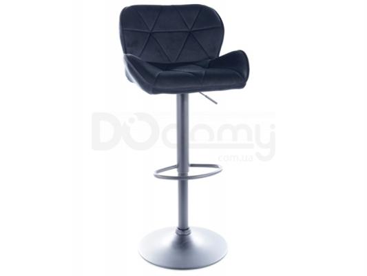 Барный стул SIGNAL C-122 VELVET Черный, фото 1