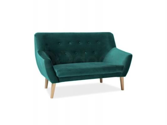 Диван Signal NORDIC 2 VELVET  зелений BLUVEL 78, фото 1