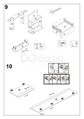 Прихожая Signal P-006 Дуб / Белый матовый, фото 11