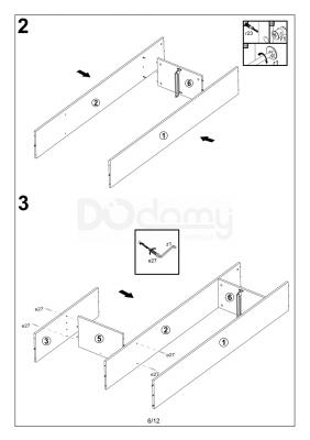Прихожая Signal P-006 Дуб / Белый матовый, фото 7
