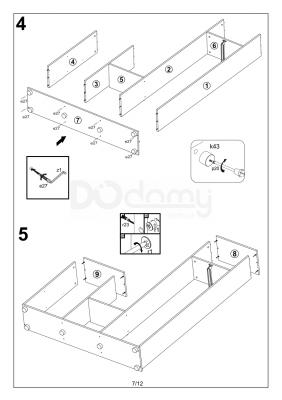 Прихожая Signal P-006 Дуб / Белый матовый, фото 8