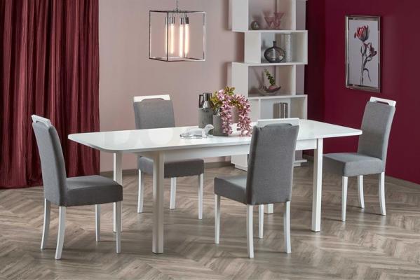 Стіл Halmar FLORIAN розкладний білий, фото 2